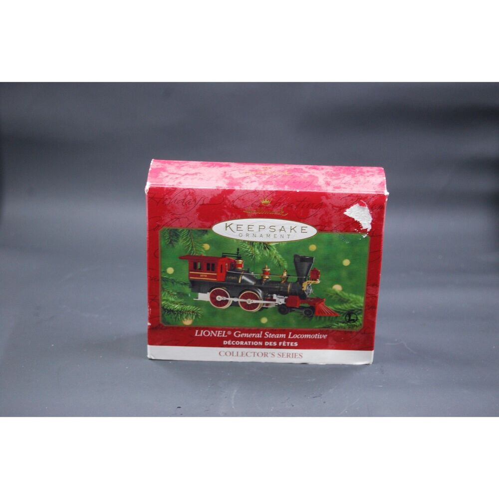 Hallmark Keepsake Ornament 2000 Lionel General Steam Locomotive 5th In Series